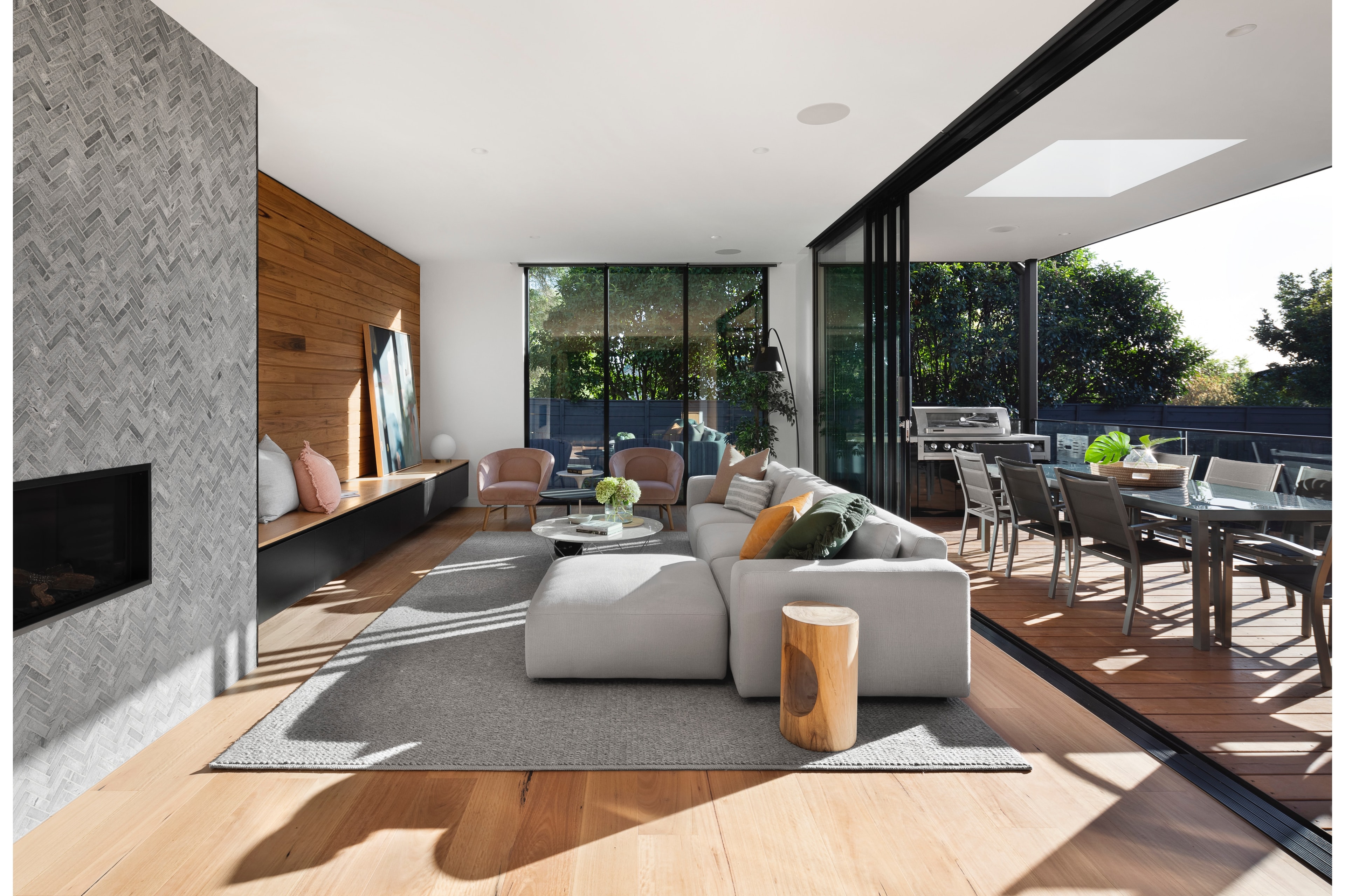Modern styled home interior
